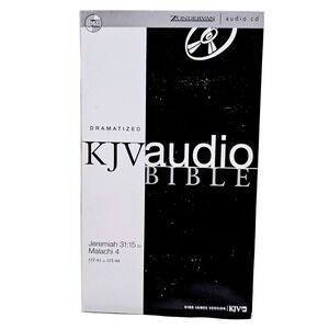 Zondervan KJV Audio Bible CD Dramatized Old Testament Jeremiah Malachi 8 Disc